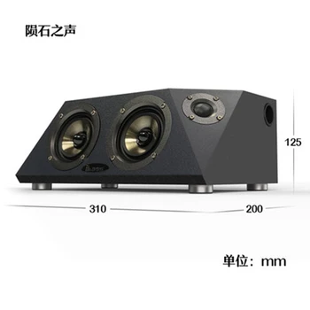 125W Home Theater Calculator Subwoofer Soundbar 3D Stereo Difuzor Bluetooth Suport Fibre Coaxial Intrare AUX Centru Muzical Soundbox