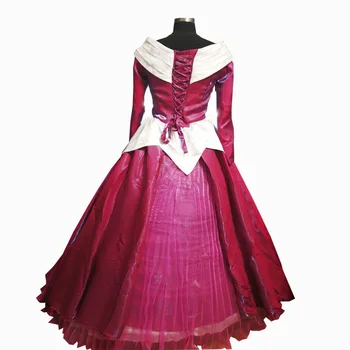 2020 New victorian Halloween Cosplay dress Colonial Georgian Renascentist, Gotic Istoric rochie D-609