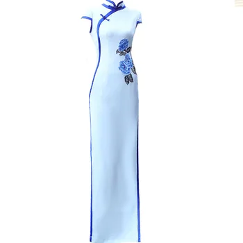 2021 oriental rochie de bumbac qipao chineză rochie sexy chineză qipao rochie chinez