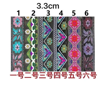 3.3 cm etnice stil jacquard chingi,QC0418B