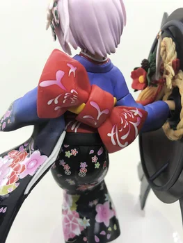 Anime Acțiune Figura Mash Kyrielight Kimono Anul Nou, Ver Soarta mare Pentru 1/4 Model la Scară redusă de Colectare Jucarii Papusa Cadou 25cm