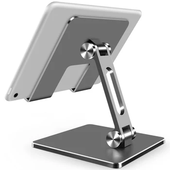Birou de Metal Suport pentru Telefonul Mobil, Stand Pentru iPhone iPad Xiaomi Reglabil pe Desktop, Tablet Holder Universal Masa Telefon Mobil Stand