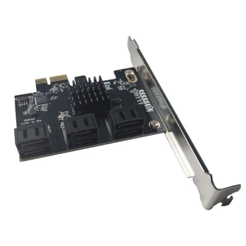Card de expansiune PCIE 6-Port Card de Expansiune Card Miniere SATA3.0 Hard Disk PCI-E3.0 Interfata SATA