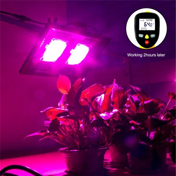 COB LED-uri Cresc de Lumină întregul Spectru de 100W, 200W rezistent la apa IP67 pentru Legume, Flori de Interior cu efect de Seră Hidroponică a Plantelor de Iluminat Lampa
