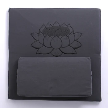 Confort Zabuton 2 Bucata Set - Yoga/Meditatie Perne Pătrat 60/70/80cm Japoneză Zafu Etaj Pernă de Meditație Lotus