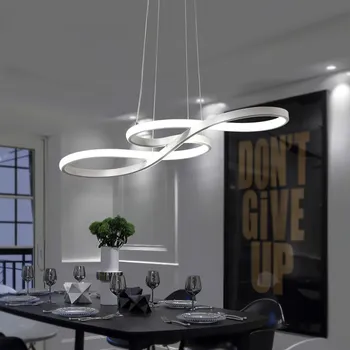 Intelligent Voice restaurant candelabru led Nordic minimalist artă creativă aluminiu lămpi de iluminat acasă