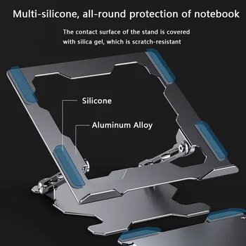 Laptop Portabil Stand Tablet Stand Din Aluminiu Pliabil Natebook Suport Reglabil Suport Accesorii De Calculator