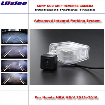 Masina din Spate Vedere aparat de Fotografiat Pentru Honda HRV HR-V 2013 2016 Backup Inversă Parcare Inteligent Traiectoria NTSC RCA AUX HD SONY