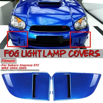 NewFront Lumina de Ceață Lampă Acoperă Capacul Barei de protecție Garnitura Capacului de Protecție pentru Subaru Impreza STI WRX 2004-2005 Albastru