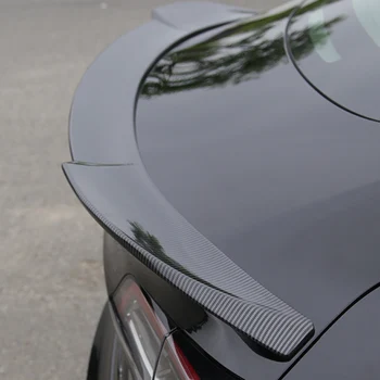 Portbagajul din spate Spoiler Pentru Tesla Model 3 Portbagajul din Spate Buza din Fibra de Carbon ABS Aripa Spoiler Styling Auto