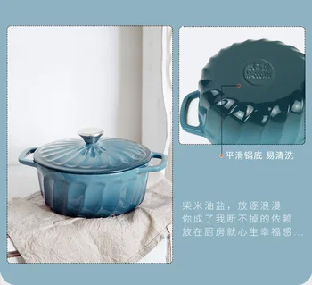 Rezistente la căldură Lapte Vas Japonez de Lut Plita cu Inducție coreean Oală Tocană Caserola Panela De Ceramica Vase DE50TG