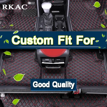 RKAC Accesorii Auto Styling Personalizat Covorașe 3D de Lux din Piele Auto Covorase Dedicat Pentru KIA Grand Carnival 7 Locuri 2017 2018
