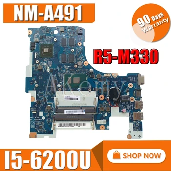 SAMXINNO NM-A491 Laptop placa de baza Pentru Lenovo Ideapad 300-17ISK original, placa de baza I5-6200U R5-M330