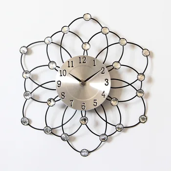 Simplu Mare Tăcere Ceasuri de Perete Nordic Modern, Luxos, Creativitate Ceasuri de Perete Metal Reloj Comparativ Living Arta EK50bgz