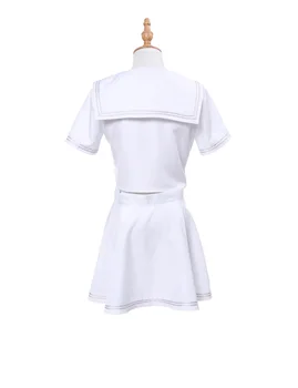 Soarta mare pentru FGO Joan de Arccos uniforma alb-negru cosplay costum