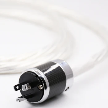 Supreme de Referință Hifi Audio Plug SUA /UE Conectați Cablul de Extensie Cablu de Alimentare