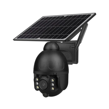 Wifi 2.5 inch Dome Camera Viziune de Noapte Baterie Solară energia solară sistem Smart CCTV aparat de Fotografiat wifi solare aparat de fotografiat în aer liber