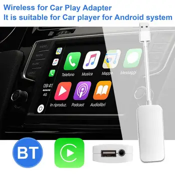 Wireless Carplay Adaptor Auto Android Carplay Smart Link USB Dongle Adaptor pentru Mașină Player Multimedia Mirrorlink /IOS 14