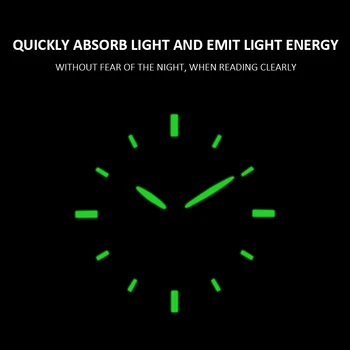 WISHDOIT de Moda de Lux pentru Bărbați Ceasuri Impermeabil Luminos Ceas din Otel Curea din Piele cuarț Ceas cu Cadran Mare