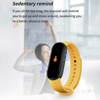 YBE350 Bluetooth Fitness Brățară Bărbați Femei Tracker Sport Band Pedometru Rata de Inima Tensiunii Arteriale