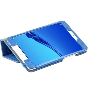 30pcs Imprimare Floare din Piele PU Caz Acoperire pentru Huawei Mediapad Onoare Waterplay 8.0 inch HDL-W09 HDL-Al00 Tableta cu Suport de Mână