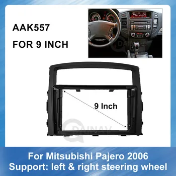 9 Inch radio auto tabloul de bord Pentru Mitsubishi Pajero 2006 Stânga și la Dreapta de Peptide Pachet stereo montare pe panou auto DVD panou rama
