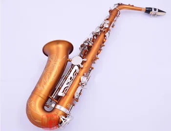 Il belin Eb Alto Saxofon Nou Sosire Alamă Instrument Muzical de Cafea E-plat Sax cu Accesorii suprafață Mată