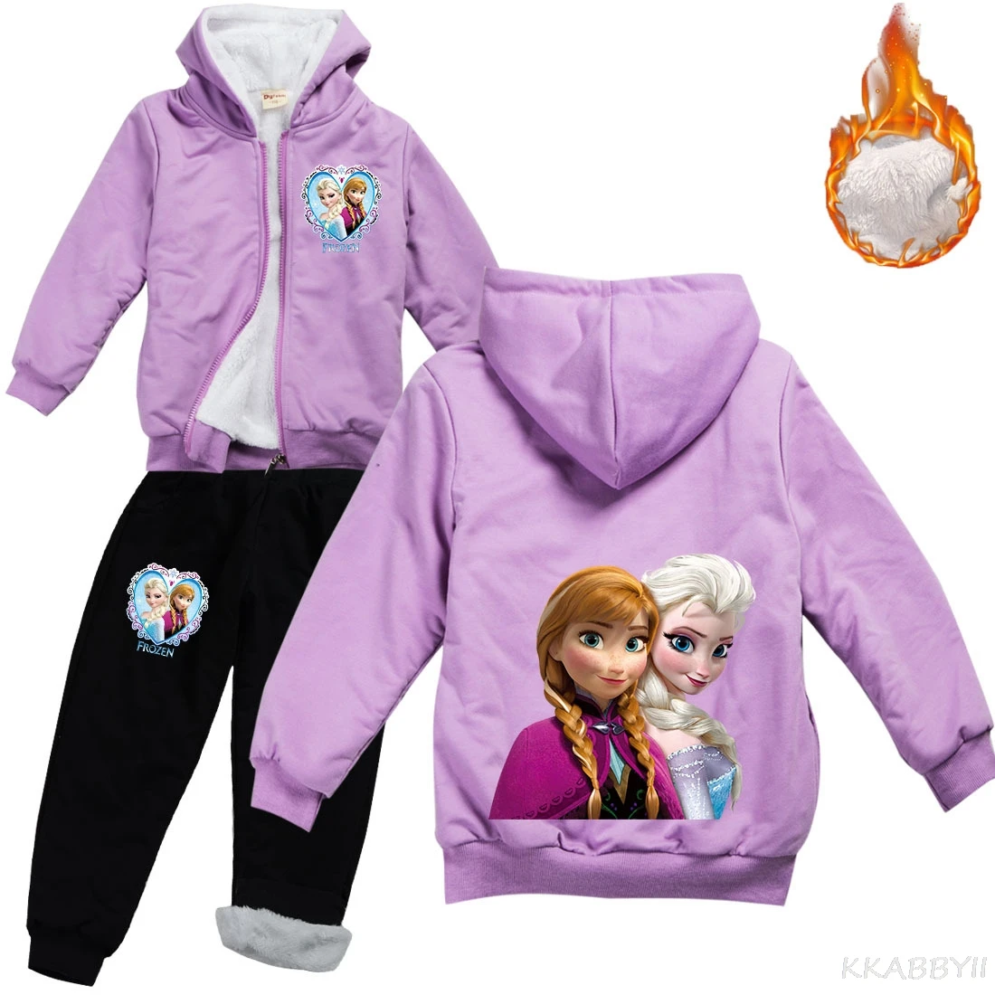 La Disney Frozen Toamnă Iarnă Fată Haine Set Drăguț De Bumbac Cu Gluga Haina+pantaloni Costum Casual Copil Copii Treninguri > Misc | www.pensiuneamedeea.ro